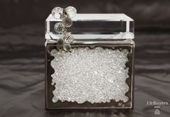 インテリア小物 希少 SWAROVSKI スワロフスキー トレジャーボックス