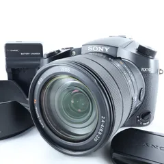 【良品】SONY(ソニー)デジタルカメラ Cyber-shot RX10IV ブラック 1.0型積層型CMOSセンサー 光学ズーム25倍(24-600mm)  DSC-RX10M4のサムネイル