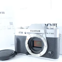 【極美品】《 ショット数1163 回》富士フイルム(FUJIFILM) ミラーレス一眼 X-T30 III ボディ シルバー F X-T30 III-Sのサムネイル