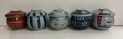 茶碗蒸し器　蓋付小鉢　５点セットのサムネイル