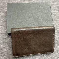 m+ straccio エムピウ ストラッチョ 三つ折り財布　箱付き　管理番号SC779のサムネイル