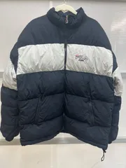 ★★送料無料！！FILA  フィラ　Ｘ-girl   スノーアウター　中綿ジャンパー　ネイビー×ホワイト　size S   #80716MOUGのサムネイル