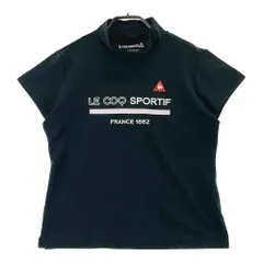 サイズ：LL LE COQ GOLF ルコックゴルフ  ハイネック 半袖Tシャツ  ブラック系 [240101736477] ゴルフウェア レディース ストストのサムネイル