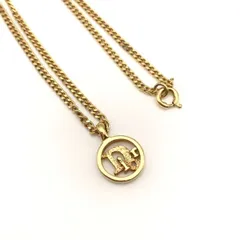 Christian Dior　ディオール　ネックレス　ロゴモチーフ　ゴールド系　2665のサムネイル