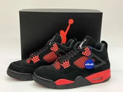 【鑑定済】NIKE AIR JORDAN 4 RETRO Red Thunder Crimson CT 8527 016 ナイキ エアジョ-ダン4 レトロ US7 25cm UK6 EU40のサムネイル