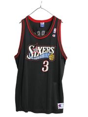 NBA 76ers アレン・アイバーソン #3 ユニフォーム - メルカリ