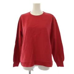 23区 オンワード樫山 24AW カラー スウェット トレーナー プルオーバー 長袖 38 レッド KKWOCW0137 /BM47のサムネイル