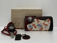 未使用品】花山デグナー KAZAN 金魚 ロングウォレット、ロープ、箱