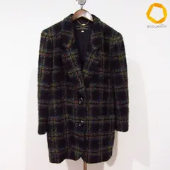 #wnc レリアン Leilian ジャケット コート 黒 マルチカラー チェック レディース [1006412]のサムネイル