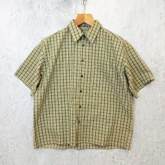 kutir クティール シャツ 半袖 ユニセックス オーバーサイズ ヴィンテージ調 グリーン Fサイズ ◎_□〇のサムネイル