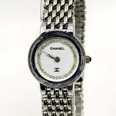 CHANEL シャネル FR.54243 ホワイト QZ レディース 腕時計 稼働品のサムネイル