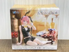  未開封品 タイトｰ 中野一花 ~バニｰver.~ (靴:ブラック) Desktop Cute フィギュア 五等分の花嫁のサムネイル