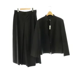バジーレ BASILE 28 ジャケット 背抜き ガウチョパンツ セットアップ 15 ブラック /HK ■OSのサムネイル