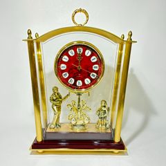 CITIZEN 置時計 ゴールド 天使 ローズモチーフ - メルカリ
