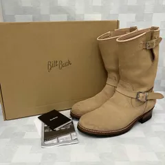BILTBUCK ビルトバック エンジニアブーツ Suede Engineer Boots Lot.329 27cm サンドベージュ 箱ありのサムネイル
