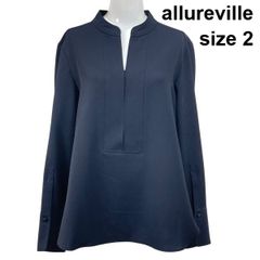 1.9万 allureville スキッパーステップヘムブラウス - メルカリ