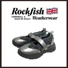 未使用 Rockfish Weatherwear (ロックフィッシュウェザーウェア) ベルクロスニーカー ダークシルバー 24.5cmのサムネイル