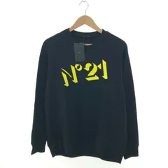 N°21 ヌメロヴェントゥーノ 長袖スウェット ジュニアサイズ:16 フロントプリント/トレーナー    ブラック/イエロー メンズ / 240001185838のサムネイル