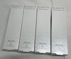 ◇ SIMUTE シミュート 薬用美白 クリーム 30gx4本セット ピュアホワイトクリーム PRO 【未開封/保管品】【箱潰れあり】【医薬部外品】 スキンケア用品 / 新品 072201のサムネイル