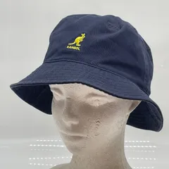 KO4534□Kangol カンゴール WASHED BUCKET K4224HT Mサイズ ネイビー バケットハットのサムネイル