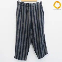 プランテーション Plantation リネン混 パンツ ストライプ レディース [a1023054]のサムネイル