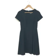 MARY QUANT×U-FACTORY マリークワント 半袖ワンピース サイズ:9号 事務服/ユニフォーム/パイピング    ブラック レディース / 240001214882のサムネイル