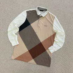 95 ダックス 長袖 カラーTシャツ 0716D1のサムネイル