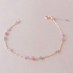 一点物】心満たす深紅｜希少レッドトルマリン（ルベライト）8.5mm