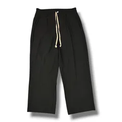 Rick Owens 25SS DIETRICH DRAWSTRING PANTS ディートリッヒドローストリングパンツ イージースラックスパンツ リックオウエンス RU01E5378-WLP ブラック 50 （19718M）のサムネイル