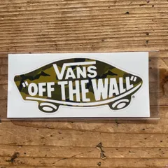 新品　デッドストック　正規品　VANSバンズ　ステッカー  カモフラージュ　迷彩　カモ　日本製　ヴィンテージ　スケートボード　スケボー　サーフィン　スノーボード　ストリートのサムネイル