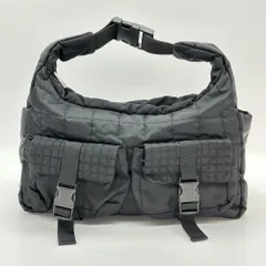 CHANEL シャネル スポーツライン チョコバー ナイロンワンショルダーバッグ ブラック【中古】のサムネイル