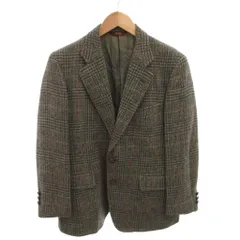 チャップス CHAPS by RALPH LAUREN テーラードジャケット ウール ベージュ シングルブレスト チェック柄 背抜き センターベント 長袖 PM1-BRAP-HA-4-0032 /TL ■ECG007のサムネイル
