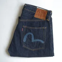 【雰囲気抜群/濃紺】EVISU 【LOT.2000 デニムパンツ】34×32 エビス ジーンズ カモメ 26070242のサムネイル
