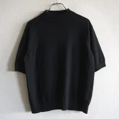【美品】 ARTS&SCIENCE 【ショートスリーブ モックネック ニット】  ブラック アーツアンドサイエンス 26070286のサムネイル