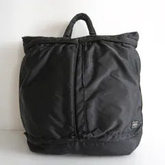 【美品】PORTER 【タンカー 2way ヘルメットバッグ】ポーター ショルダーバッグ ナイロン ブラック TANKER BAG s2607049のサムネイル