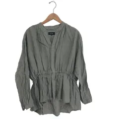 Pas de calais パドカレ スキッパーシャツ サイズ:36 リネン/チュニック/羽織    ブラウン レディース / 240001214547のサムネイル