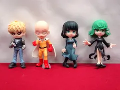 【カメ】PalVerse ワンパンマン サイタマ ジェノス 地獄のフブキ 戦慄のタツマキ フィギュア 4体セット 314のサムネイル