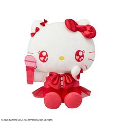 ゆるかわサンリオキャラクターズLぬいぐるみ‐ハローキティ‐ Stand Up Dream！