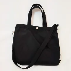 Drifter ドリフター ELEMENTARY TOTE 軽量 ナイロン 2WAY トートバッグ ショルダーバッグ ユニセックス ブラック ◎、〇□☆のサムネイル
