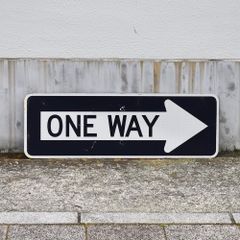 道路標識◇道路看板◇トラフィックサイン◇ロードサイン◇KEEP RIGHT