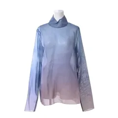 LEINWANDE Claudiu Sheer Print Top グラデーション タートルネック トップスのサムネイル