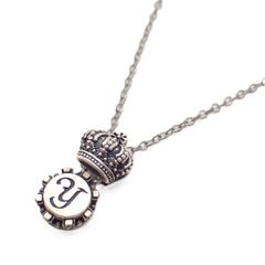 ジャスティスデイビス JULIETネックレス クラウン ジルコニア いぶし
