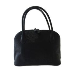 未使用 JRA シャークスキン 鮫革 ショルダーバッグ フォーマル 金具 