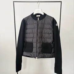 モンクレール★ハイブリッドダウンニット★美品★ブラック★2ポケット★XS★国内正規品★2025年〜26年秋冬モデルのサムネイル