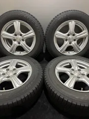 ★205/65R16 DUNLOP/WINTER MAXX 03 21年製 VIOLENTO 16インチ 6.5J +47 114.3 5H スタッドレス 4本 エスティマ C-HR (南4-M789)のサムネイル