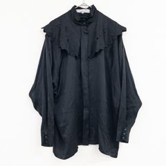 S'YTE Rayon/Linen Fringe フリルシャツ S'YTE Rayon/Linen Fringe