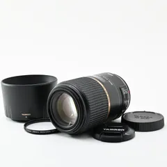■ 美品 ■ TAMRON SP 90mm F2.8 Di MACRO 1:1 VC USD F004E キヤノンEF用 《レンズフード付き、レンズフィルター付き》のサムネイル
