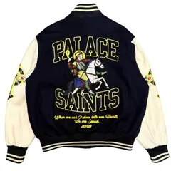 【希少】サイズ【L】パレス PALACE 24SS／ Saints Varsity Jacket ／セインツ バーシティ ジャケット　 8065000236493のサムネイル