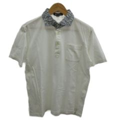 ロロピアーナ Loro Piana ポロシャツ カットソー 半袖 ペイズリー柄 L