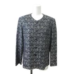 ロロピアーナ Loro Piana ポロシャツ カットソー 半袖 ペイズリー柄 L